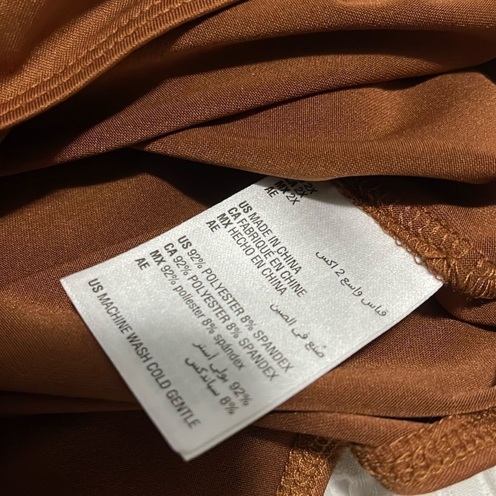 NWT- And Now This- 2X & 3X Bodysuit - Picture 5 of 6